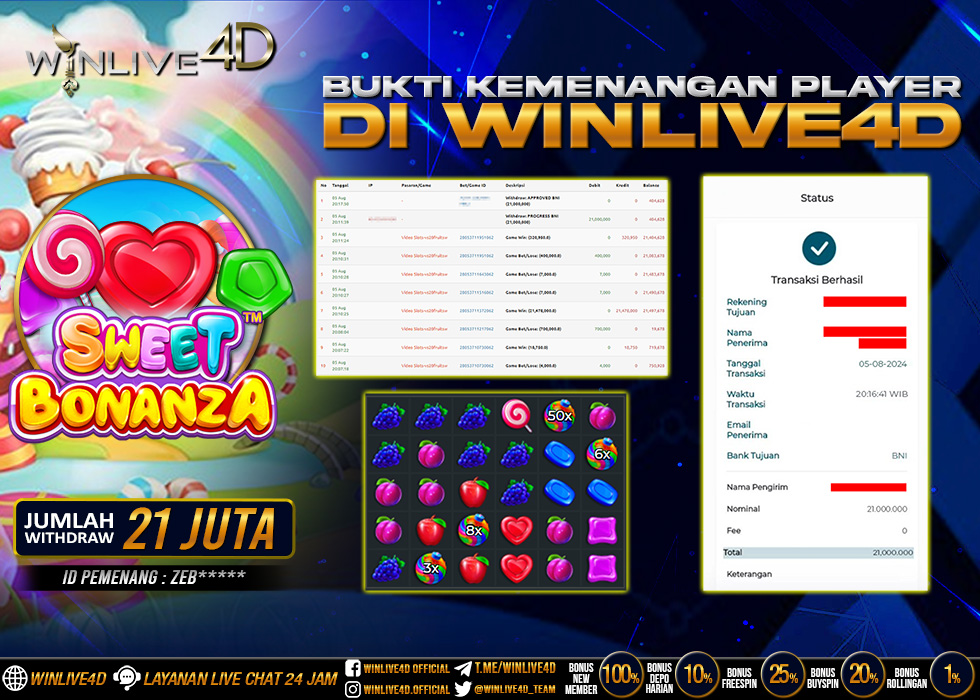WINLIVE4D JACKPOT BONANZA