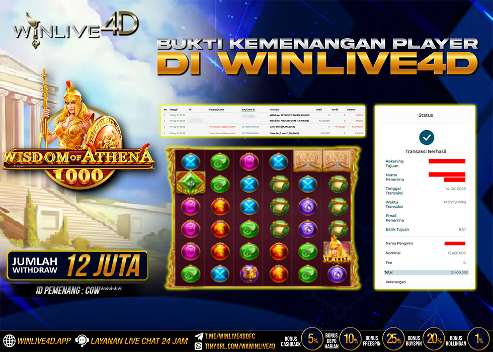 WINLIVE4D JACKPOT wisdom-of-athena