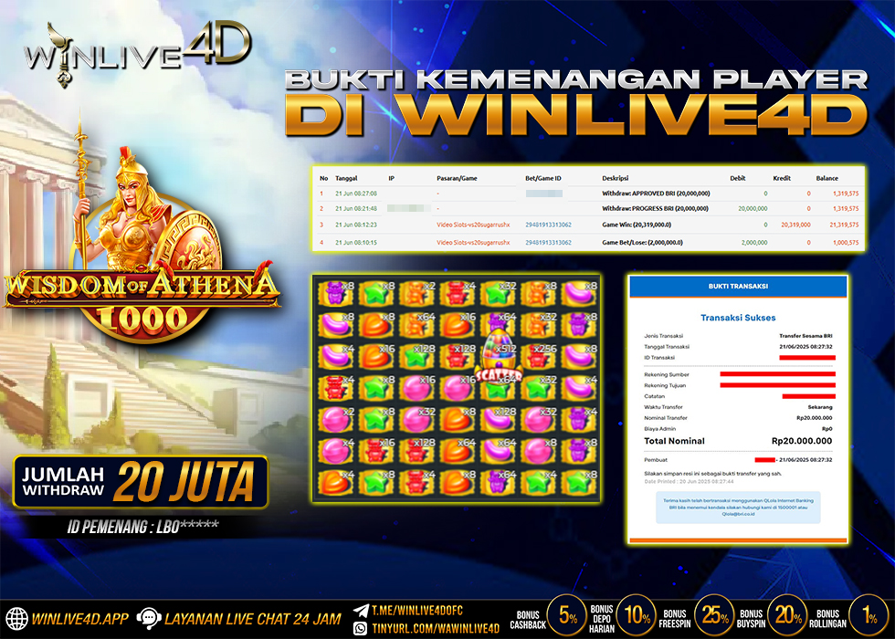 WINLIVE4D JACKPOT wisdom-of-athena