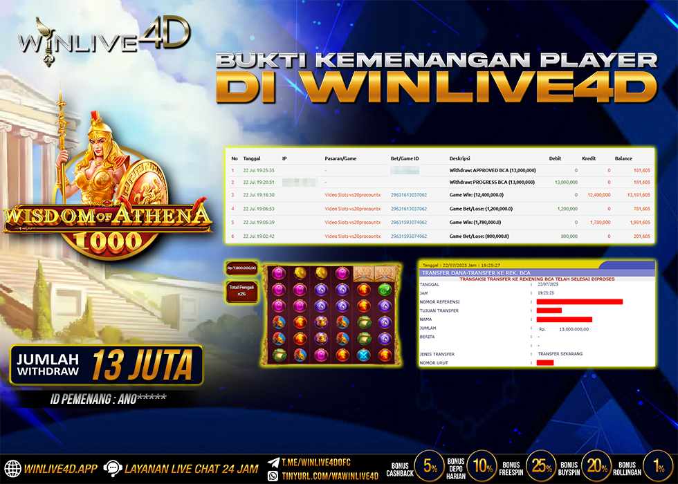 WINLIVE4D JACKPOT wisdom-of-athena