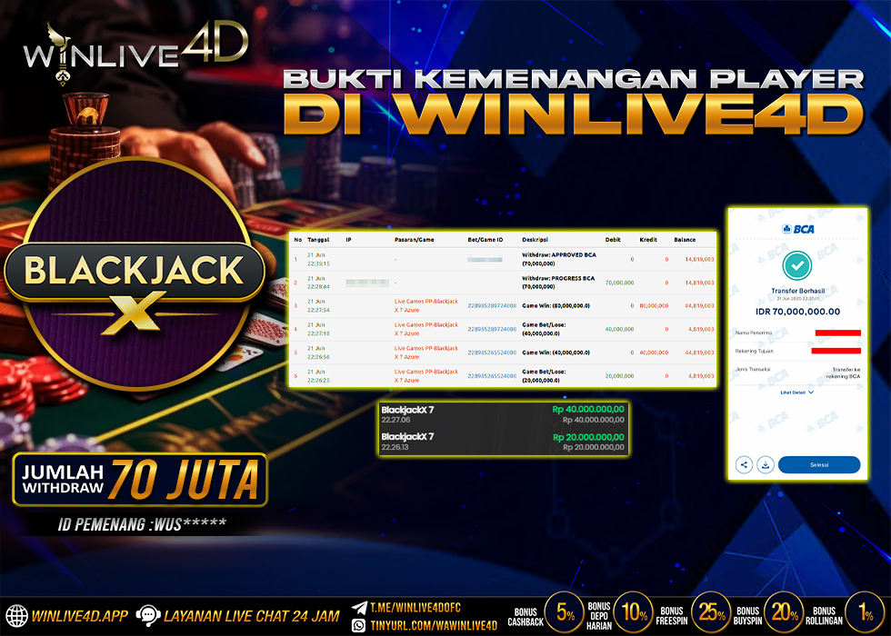 WINLIVE4D JACKPOT blackjack-21-6-25.,- LUNAS