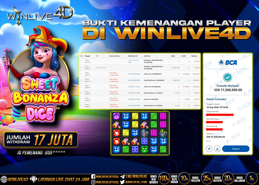 WINLIVE4D JACKPOT BONANZA GOLD