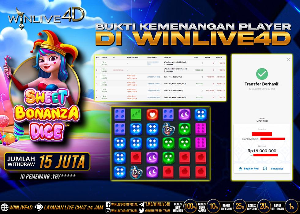WINLIVE4D JACKPOT BONANZA GOLD