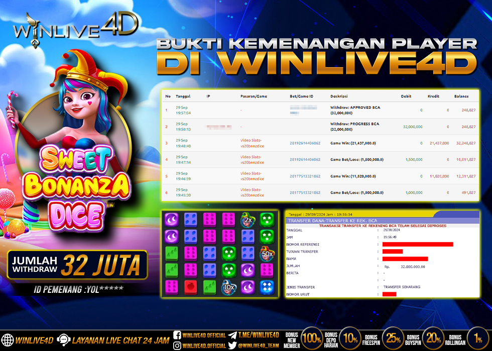 WINLIVE4D JACKPOT bonanza-dice-29-9-24