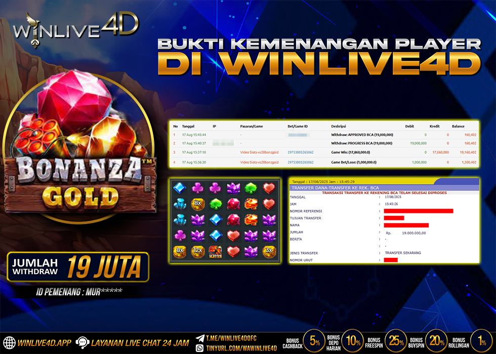 WINLIVE4D JACKPOT bonanza-gold-17-8-25.,- LUNAS