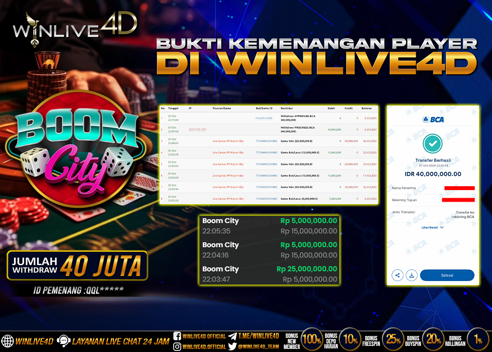 WINLIVE4D JACKPOT LIVE CASINO BOOM CITY
