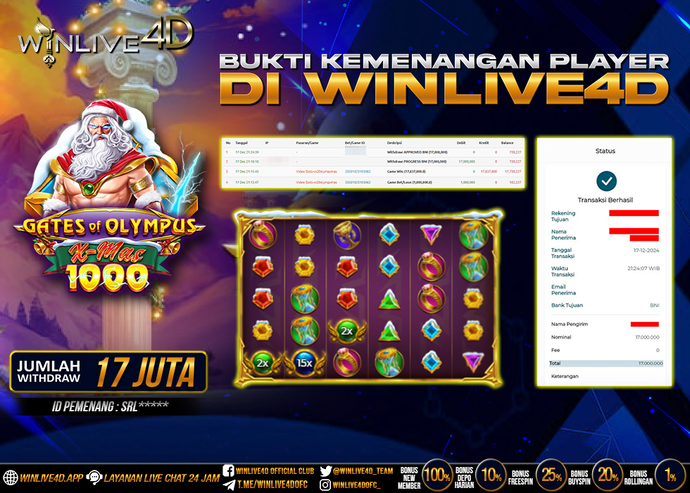 WINLIVE4D JACKPOT gates-of-olympus-xmas-14-12-24