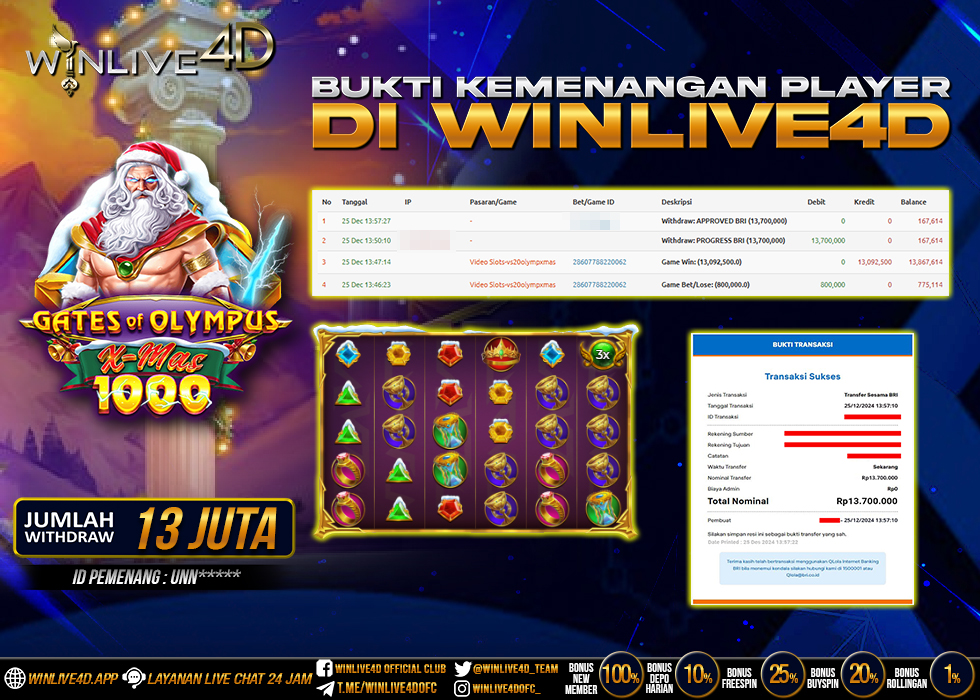 WINLIVE4D JACKPOT gates-of-olympus-xmas-25-12-24