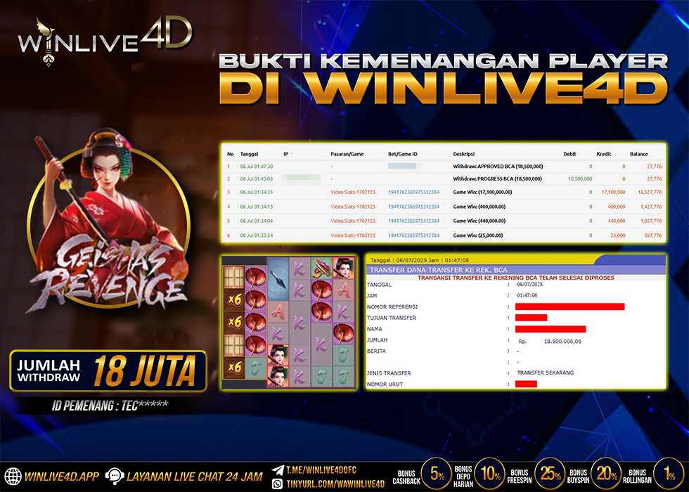 WINLIVE4D JACKPOT geisha-revenge-6-7-25.,- LUNAS