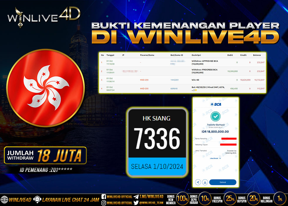 WINLIVE4D JACKPOT TOGEL HK SIANG RP.18.500.000