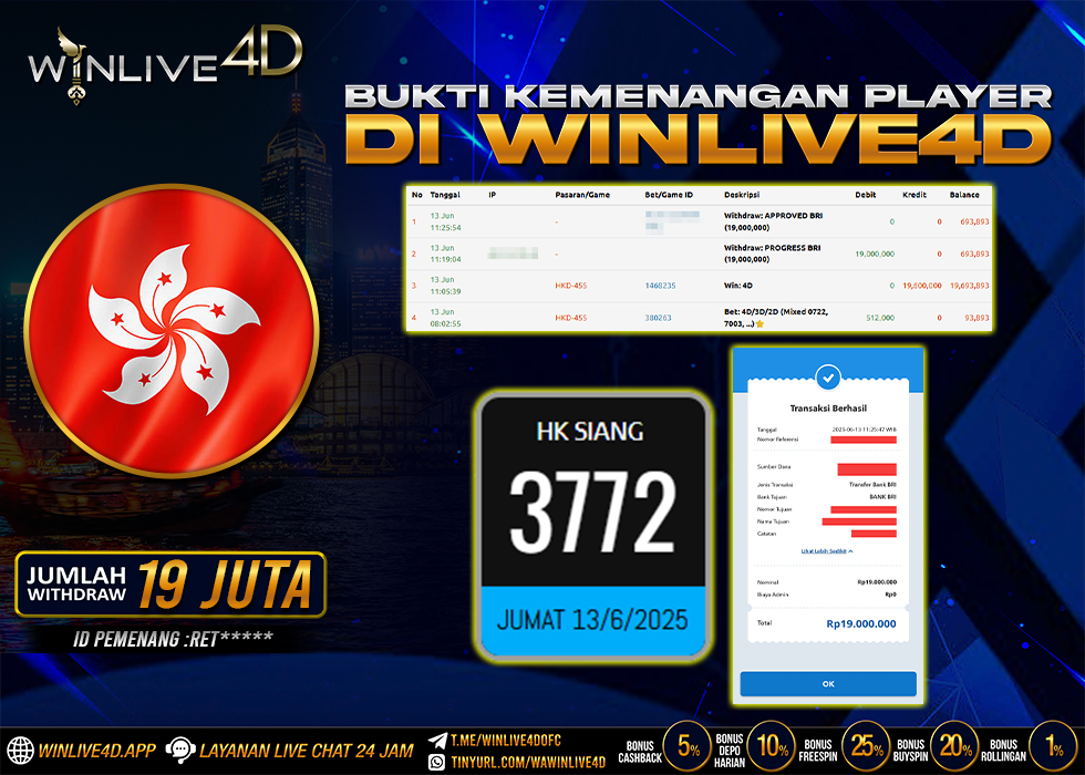 WINLIVE4D JACKPOT TOGEL