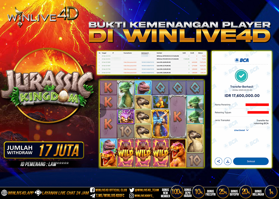 WINLIVE4D JACKPOT SLOT jurassic-kingdom-24-3-25