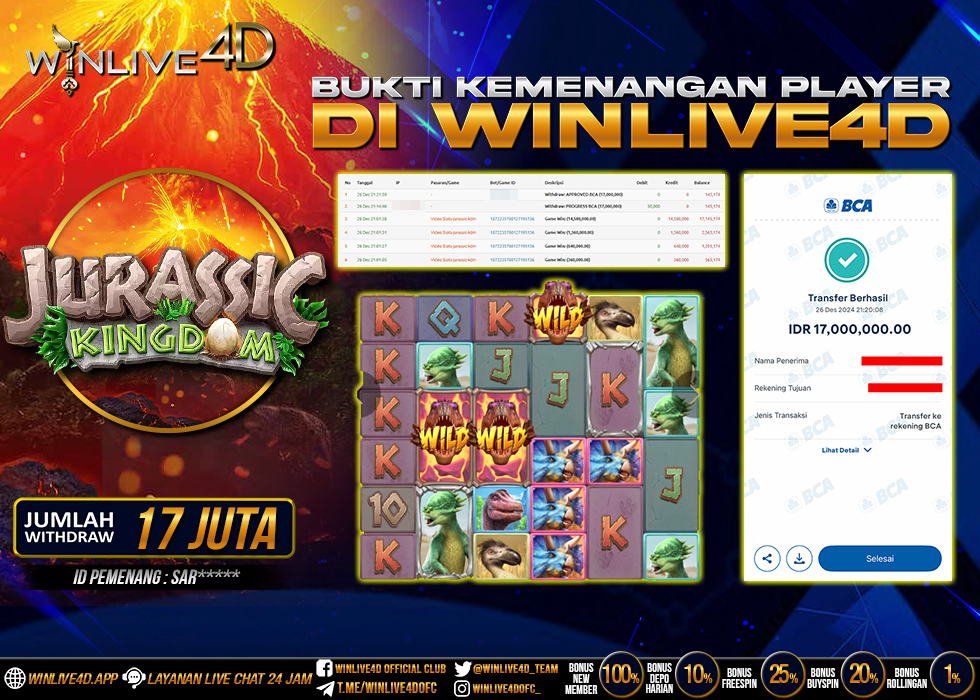 WINLIVE4D JACKPOT SLOT jurassic-kingdom-26-12-24