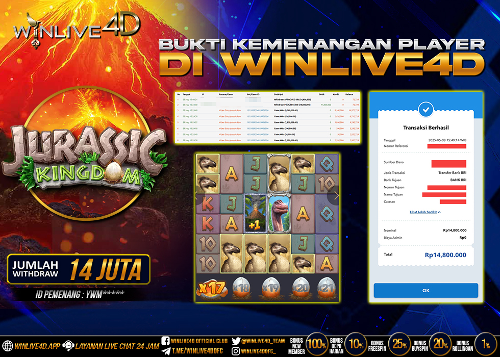 WINLIVE4D-jackpot-SLOT-SLOT JURASSIC KINGDOM-rp60000000--lunas-08-45-56-2024-03-23