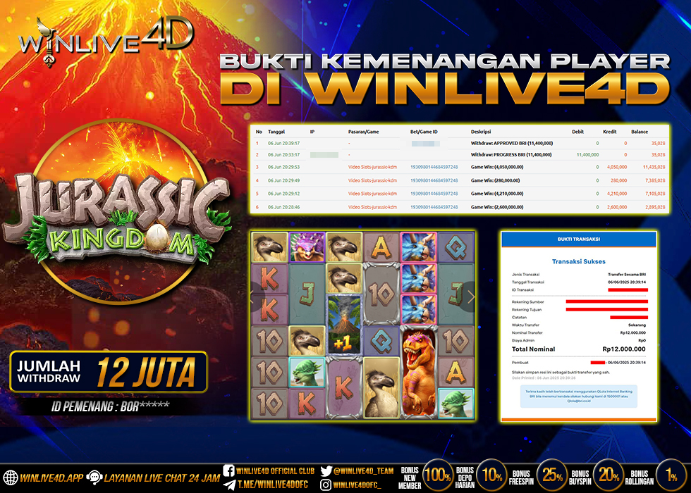 WINLIVE4D-jackpot-SLOT-SLOT JURASSIC KINGDOM
