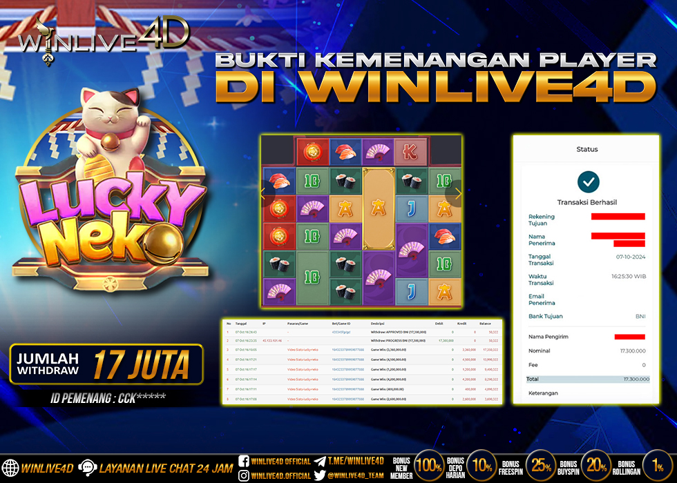 WINLIVE4D JACKPOT LUCKY NEKO