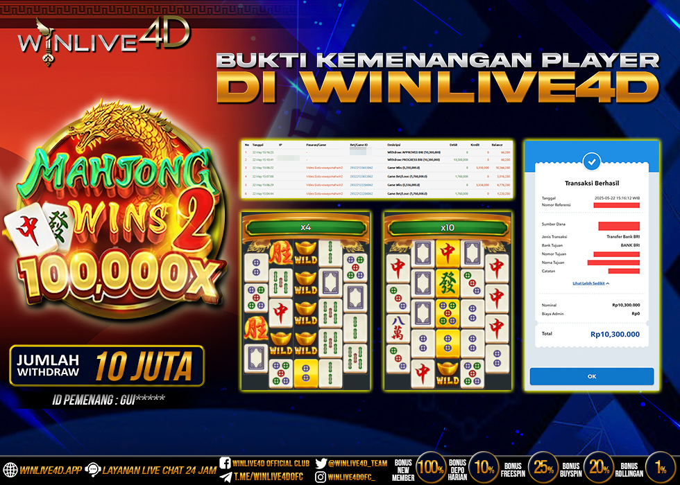 WINLIVE4D SLOT mahjong-wins