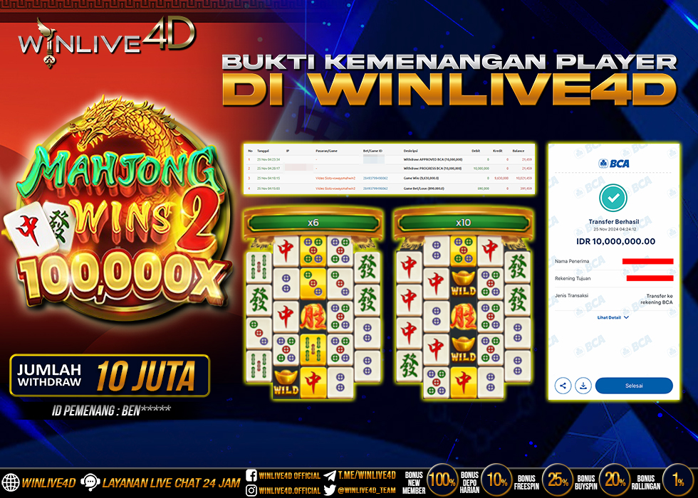 WINLIVE4D SLOT MAHJONG WINS 2