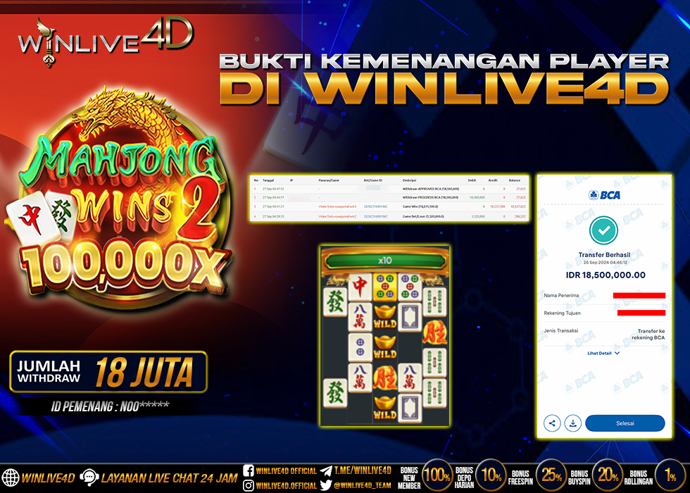 WINLIVE4D SLOT MAHJONG WINS 2