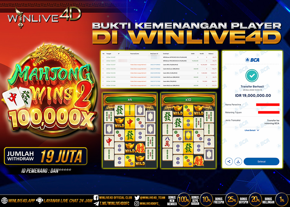 WINLIVE4D SLOT MAHJONG WINS 2