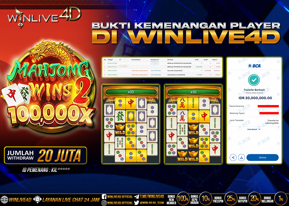 WINLIVE4D SLOT MAHJONG WINS 2