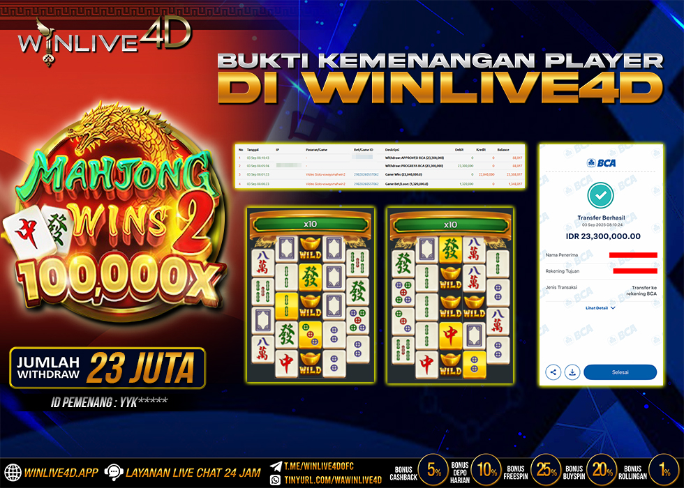 WINLIVE4D SLOT MAHJONG WINS 2