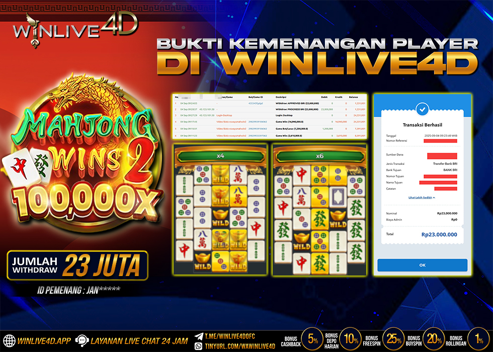 WINLIVE4D SLOT MAHJONG WINS 2