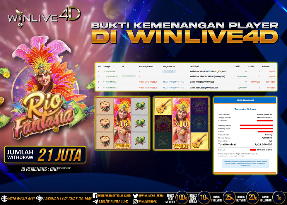WINLIVE4D JACKPOT rio-fantasia