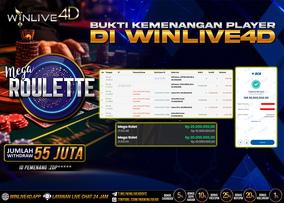 WINLIVE4D-jackpot-LIVE CASINO-MEGA ROULETTE