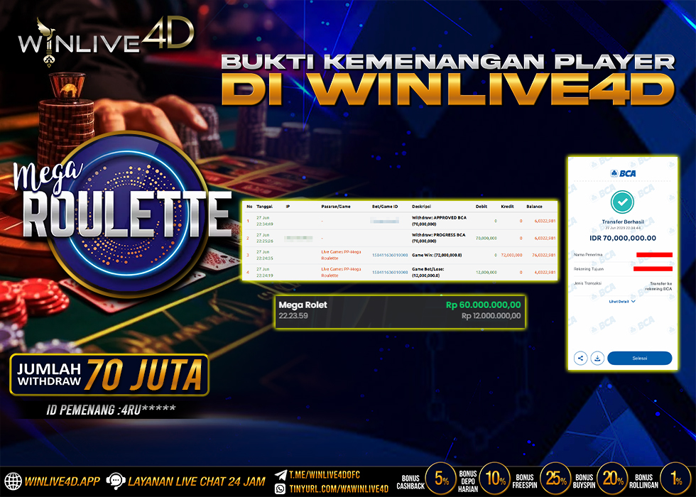 WINLIVE4D-jackpot-LIVE CASINO-MEGA ROULETTE