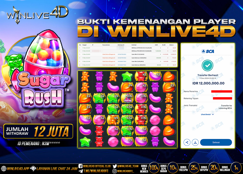 WINLIVE4D JACKPOT SUGAR RUSH