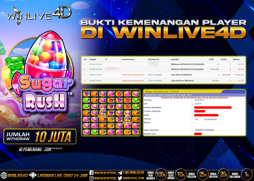 WINLIVE4D JACKPOT SUGAR RUSH
