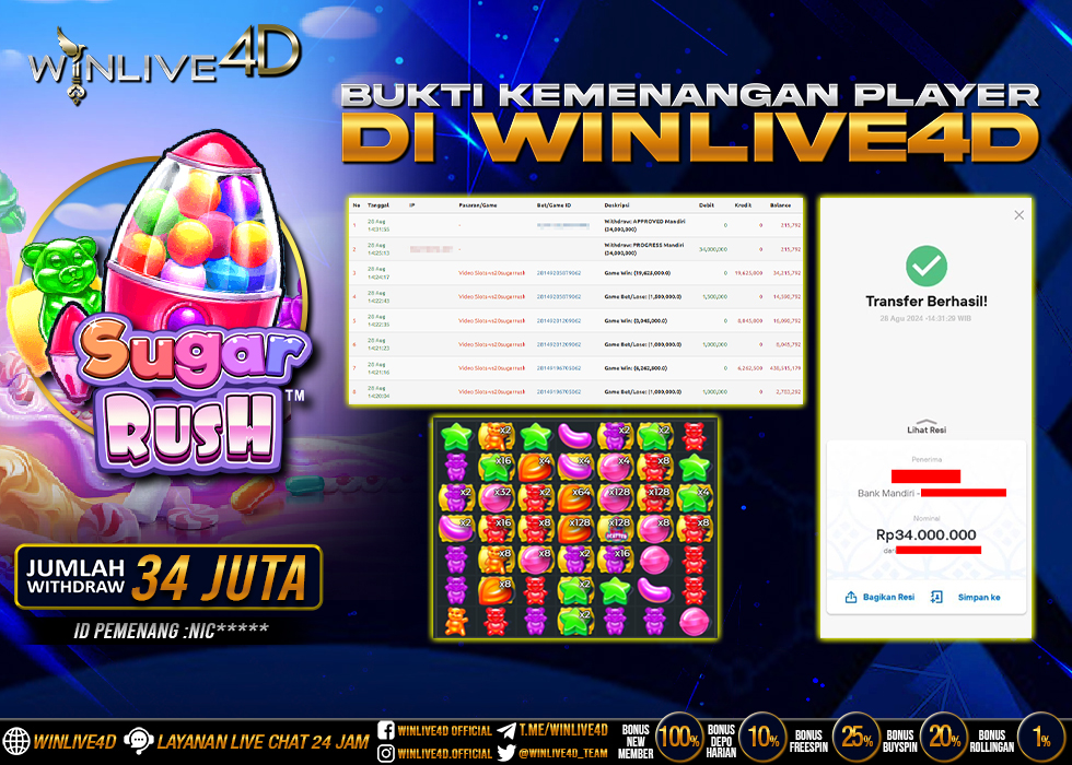 WINLIVE4D JACKPOT SUGAR RUSH