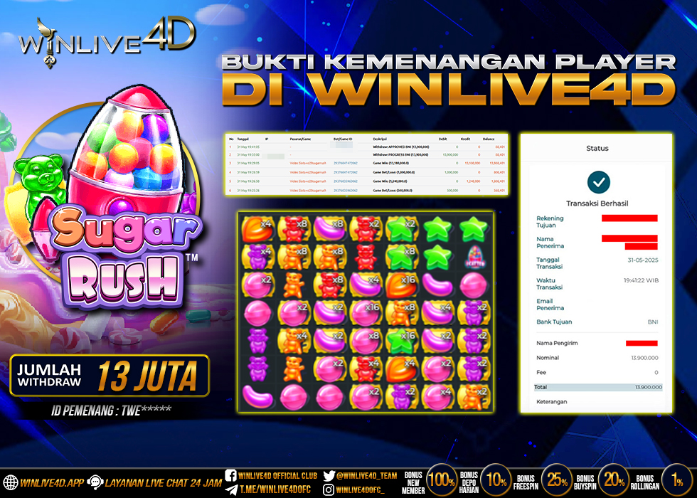 WINLIVE4D JACKPOT SUGAR RUSH