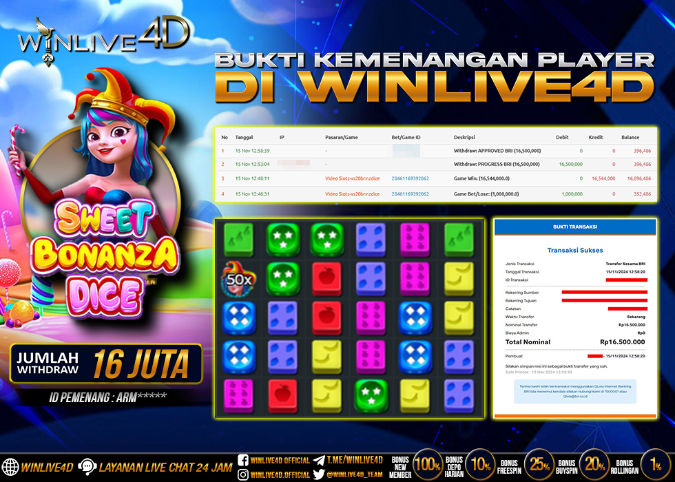WINLIVE4D-jackpot-SLOT-SWEET BONANZA DICE-rp17000000--lunas-08-45-56-2024-03-23