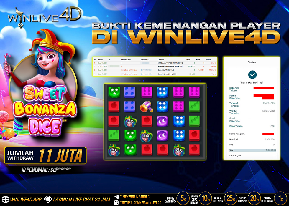WINLIVE4D-jackpot-SLOT-SWEET BONANZA DICE