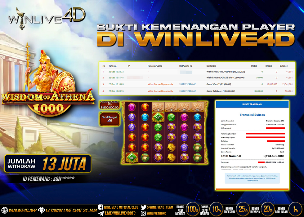 WINLIVE4D JACKPOT wisdom-of-athena-1000-22-12-24