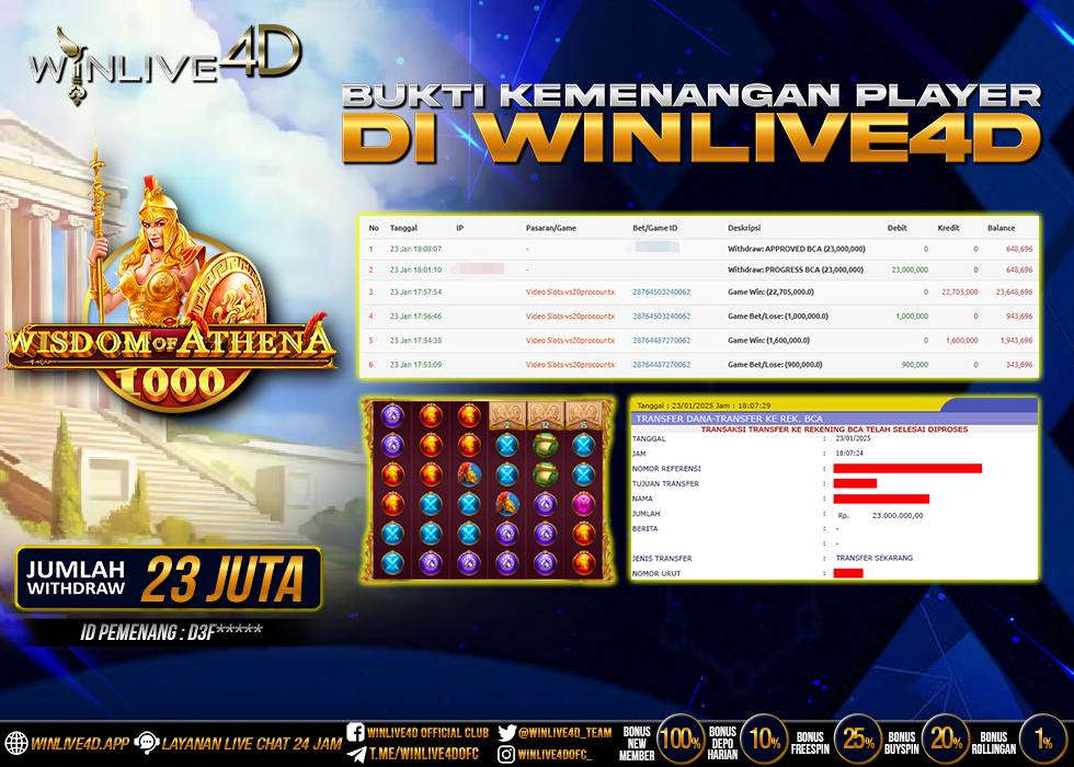 WINLIVE4D JACKPOT wisdom-of-athena-1000-23-1-25