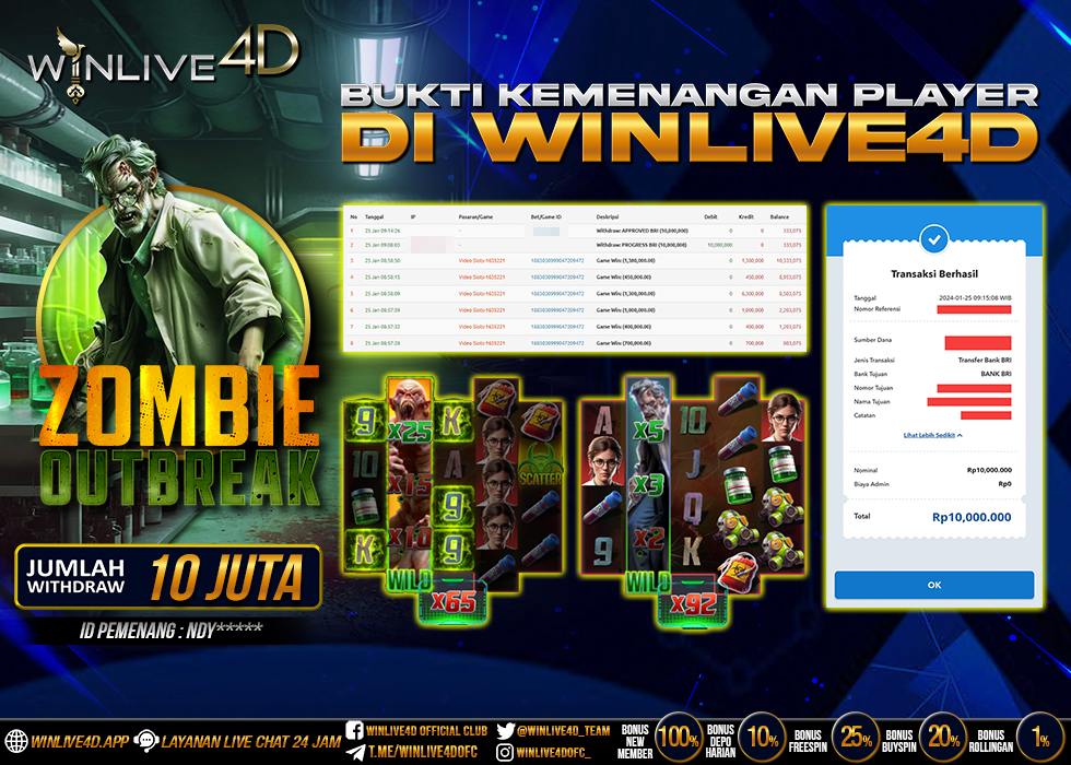 WINLIVE4D JACKPOT zombie-outbreak-25-1-25